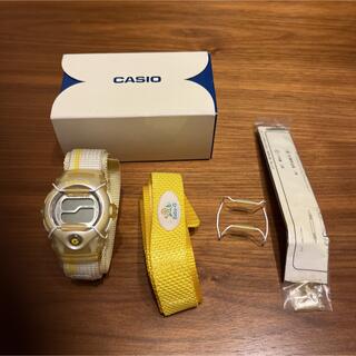 ベビージー(Baby-G)のCASIO ベビーG イエロー　替えベルト付き　プロテクター付き(腕時計)
