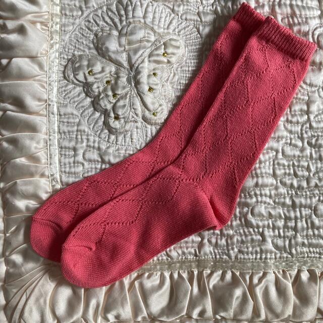 Lochie(ロキエ)の着🔻125＼vintage cotton socks レディースのレッグウェア(ソックス)の商品写真