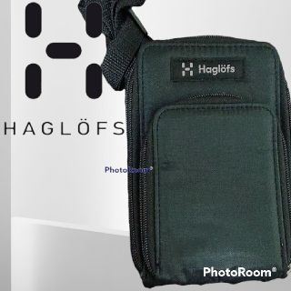 ホグロフス(Haglofs)の☆状態良好☆HAGLOFS お財布ショルダーバッグ スマホ アウトドア 付録 黒(ショルダーバッグ)