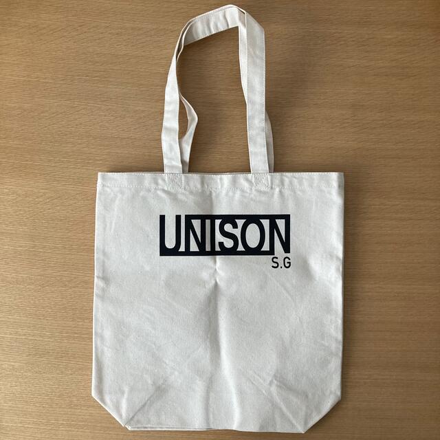 UNISON SQUARE GARDEN(ユニゾンスクエアガーデン)のユニゾンスクエアガーデン　トートバッグ エンタメ/ホビーのタレントグッズ(ミュージシャン)の商品写真