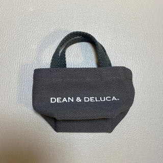 ディーンアンドデルーカ(DEAN & DELUCA)のDEAN & DELUCA トートバッグチャコールグレー ミニ(小物入れ)
