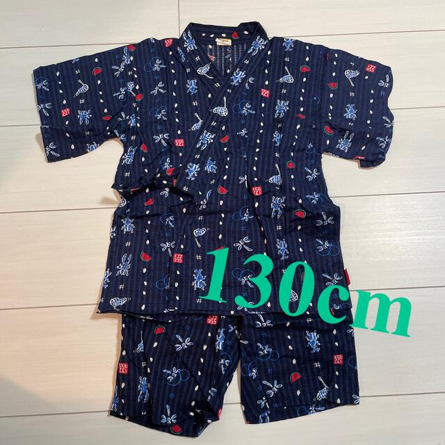 mou jon jon(ムージョンジョン)の130 Moujonjon 甚平 キッズ/ベビー/マタニティのキッズ服男の子用(90cm~)(甚平/浴衣)の商品写真