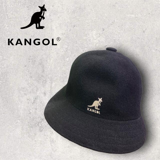 KANGOL カンゴール バケットハット Lサイズ ベル型　ロゴ
