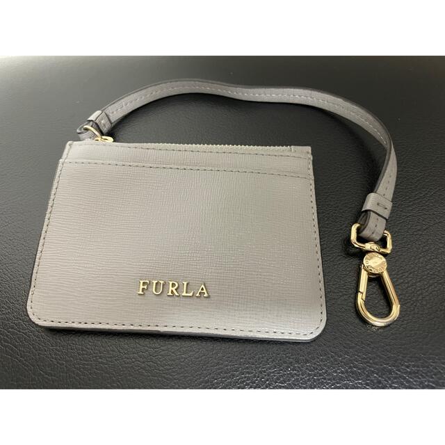 【新品未使用】FURLA フルラ カードケース パスケース グレー レディース