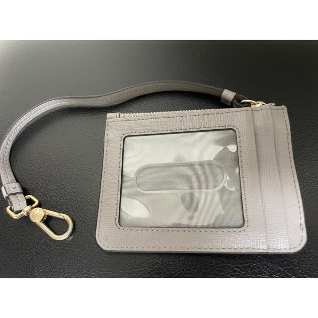 【新品未使用】FURLA フルラ カードケース パスケース グレー レディース