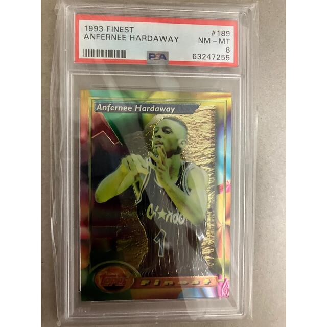 アンファニーハーダウェイ　NBAカード　92-93 FINEST PSA8