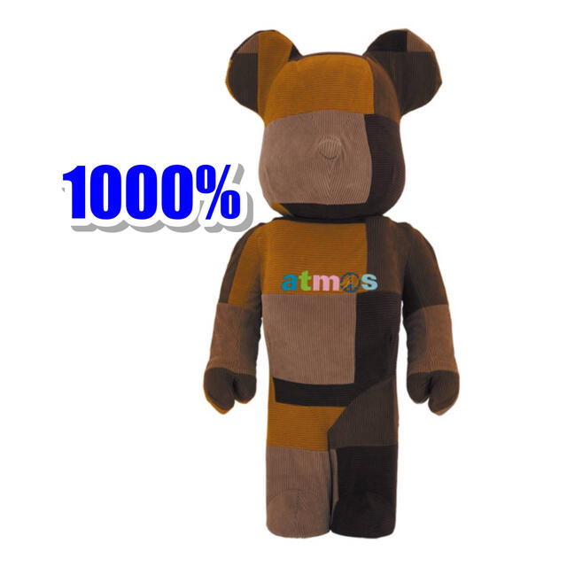 BE@RBRICK(ベアブリック)のBE@RBRICK atmos × Sean Wotherspoon 1000％ エンタメ/ホビーのフィギュア(その他)の商品写真