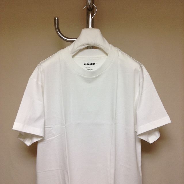 Jil Sander(ジルサンダー)の新品 XXL JIL SANDER 22ss パックTシャツ 白 バラ 3233 メンズのトップス(Tシャツ/カットソー(半袖/袖なし))の商品写真