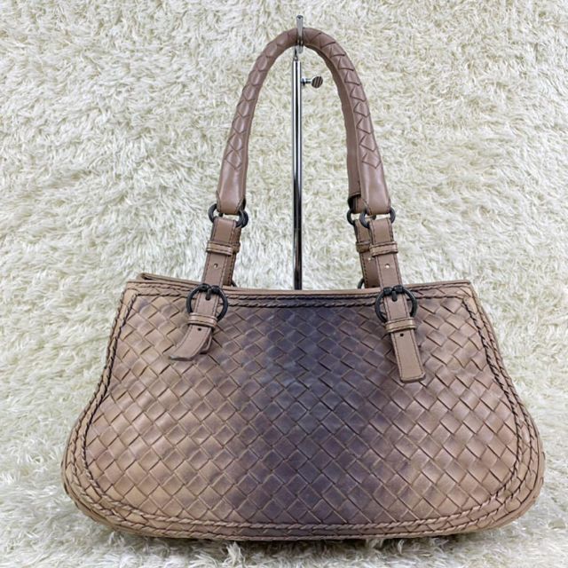 美品・BOTTEGA VENETA】希少グラデーション 柔らかレザー イントレ