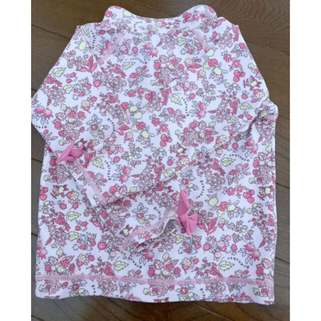 Branshes(ブランシェス)の花柄ラッシュガード キッズ/ベビー/マタニティのキッズ服女の子用(90cm~)(その他)の商品写真