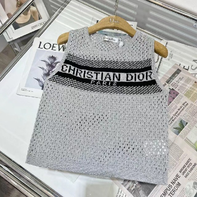 本物保証新作】 Christian Dior - DIOR タンクトップブラトップの通販