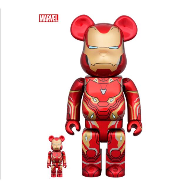 エンタメ/ホビーBE@RBRICK IRON MAN MARK 50 100％ & 400％