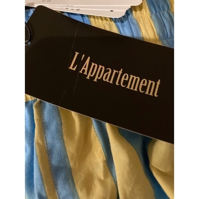 L'Appartement DEUXIEME CLASSE(アパルトモンドゥーズィエムクラス)の【今週末まで】SZ Blockprints/エスゼットSTRIPE PANTS レディースのパンツ(カジュアルパンツ)の商品写真