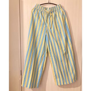 アパルトモンドゥーズィエムクラス(L'Appartement DEUXIEME CLASSE)の【今週末まで】SZ Blockprints/エスゼットSTRIPE PANTS(カジュアルパンツ)