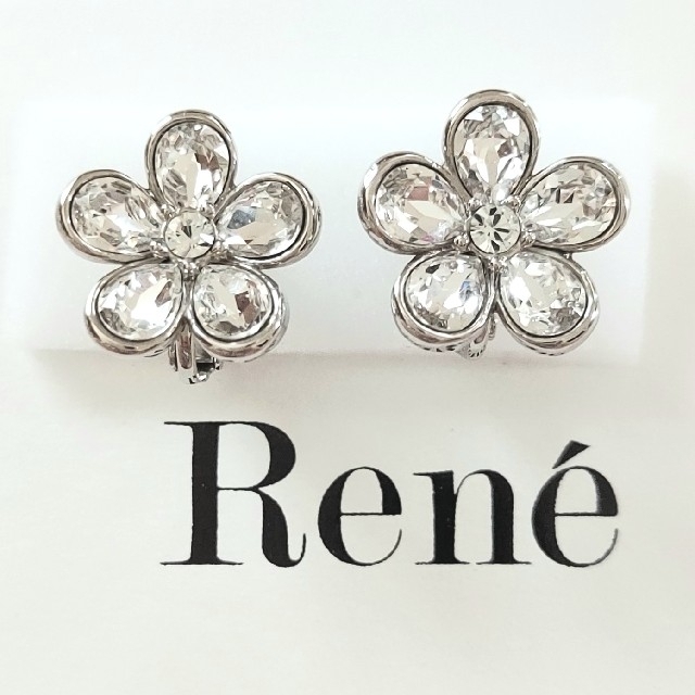 ルネ Rene イヤリング フラワー アクセサリー お花