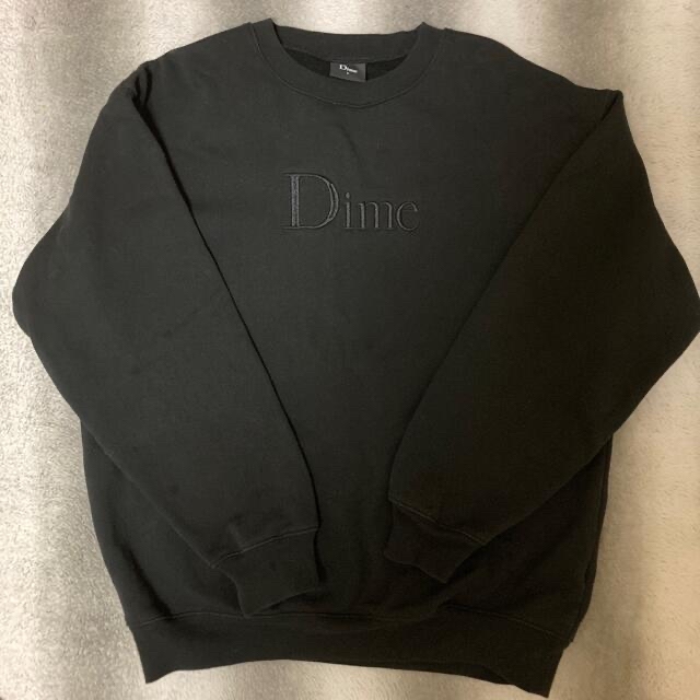 Dime Classic Logo Crewneck Blackトップス