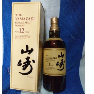 サントリー(サントリー)の山崎12年 700ml  箱付き(ウイスキー)