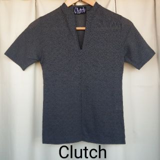 【値下げ！最終価格】CLUTCH(クラッチ) ダークグレー 半袖カットソー(カットソー(半袖/袖なし))