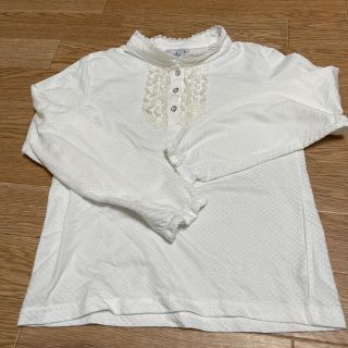 マザウェイズ(motherways)のマザウェイズ　140 長袖　白(Tシャツ/カットソー)