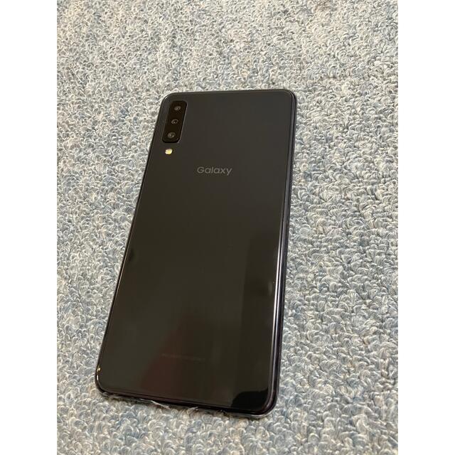 スマホ/家電/カメラGalaxy A7 ブラック 64 GB モバイル SIMフリー