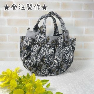 雑誌で紹介されたバッグトートバッグ ☆専用☆ころぽてバッグL / choucho ダークネイビー