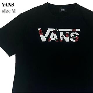 ヴァンズ(VANS)の＊5360 VANS バンズ　薔薇　ローズ　Tシャツ(Tシャツ/カットソー(半袖/袖なし))