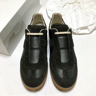 マルタンマルジェラ(Maison Martin Margiela)の新品 42 マルジェラ 22ss ジャーマントレーナー 茶色 3157(スニーカー)