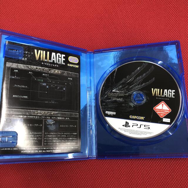 PlayStation(プレイステーション)のバイオハザード　ヴィレッジ PS5 エンタメ/ホビーのゲームソフト/ゲーム機本体(家庭用ゲームソフト)の商品写真