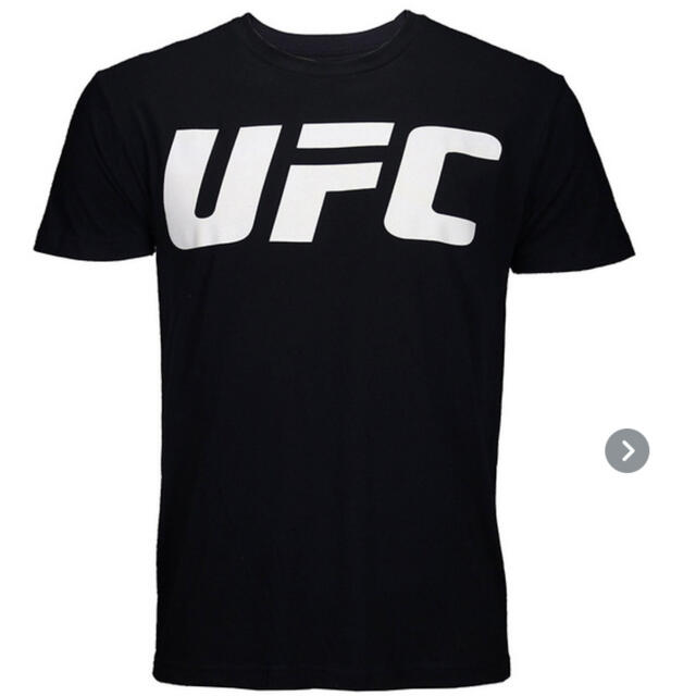 【一点限定】UFC フロントロゴTシャツ　黒　ブラック　S メンズのトップス(Tシャツ/カットソー(半袖/袖なし))の商品写真