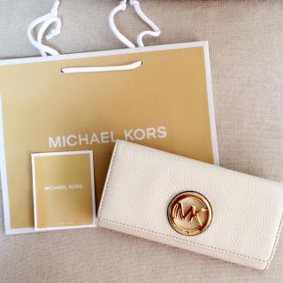 マイケルコース(Michael Kors)の値下げ中！マイケルコース 長財布♡ホワイト(財布)