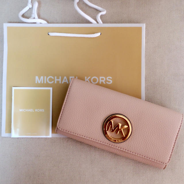 Michael Kors 早い者勝ち 人気 マイケルコース 長財布 ピンクベージュの通販 By Mime11 マイケルコースならラクマ