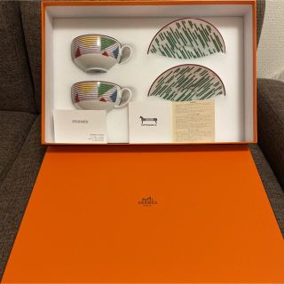 エルメス(Hermes)のエルメス　イポモビル　カップ&ソーサー(食器)