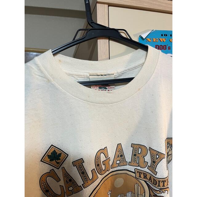 ウエスタンプリント　90s ヴィンテージTシャツ　カナダ製 メンズのトップス(Tシャツ/カットソー(半袖/袖なし))の商品写真