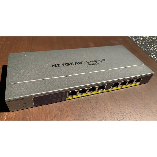 通電確認済みNETGEAR gs108pp