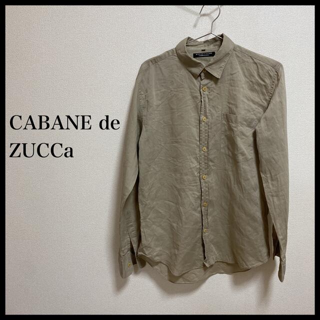 CABANE de ZUCCa(カバンドズッカ)の★美品★ CABANE de ZUCCa カバンドズッカ　シャツ　長袖　メンズ メンズのトップス(シャツ)の商品写真