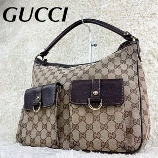 グッチ(Gucci)の【GUCCI】ハンドバッグ　アビーライン　GGキャンバス　A4 肩掛け(ハンドバッグ)