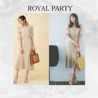 ロイヤルパーティー(ROYAL PARTY)のROYAL PARTY シュガーパフワンピース(ロングワンピース/マキシワンピース)