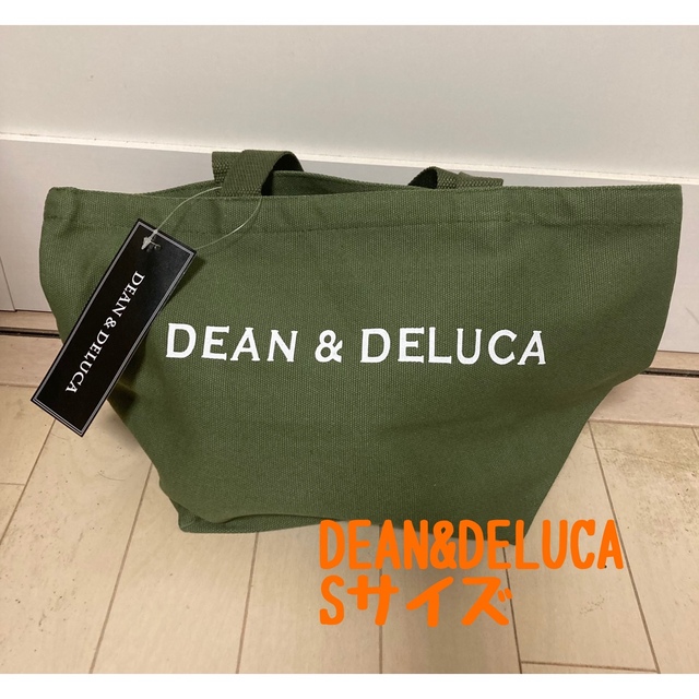 DEAN & DELUCA(ディーンアンドデルーカ)の新品　DEAN&DELUCA　ディーン＆デルーカ　トートバック　カーキ　S レディースのバッグ(トートバッグ)の商品写真
