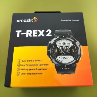 スマートウォッチ Amazfit T-REX2 Astro Black&Gold(腕時計(デジタル))