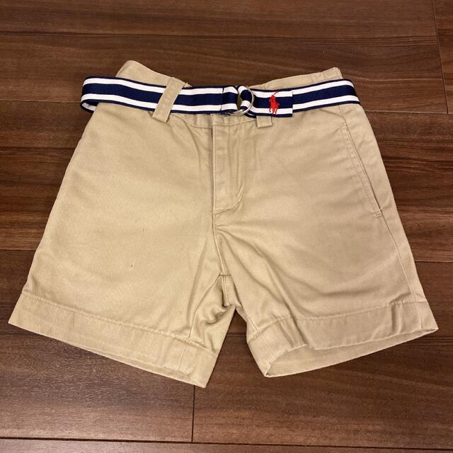 POLO RALPH LAUREN(ポロラルフローレン)のラルフローレン　ベルト付きハーフパンツ　80サイズ キッズ/ベビー/マタニティのベビー服(~85cm)(パンツ)の商品写真