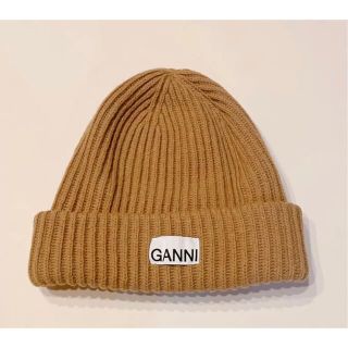 トゥモローランド(TOMORROWLAND)の新品未使用✩GANNI ガニー ニット帽 ニットキャップ ビーニー(ニット帽/ビーニー)