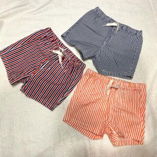 エイチアンドエム(H&M)の【H&M】90サイズ　短パン3枚セット(パンツ/スパッツ)