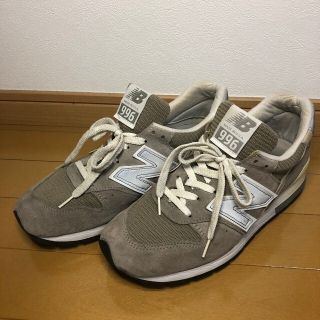 ニューバランス(New Balance)のNEW BALANCE M996 26cm グレー【MADE IN USA】(スニーカー)