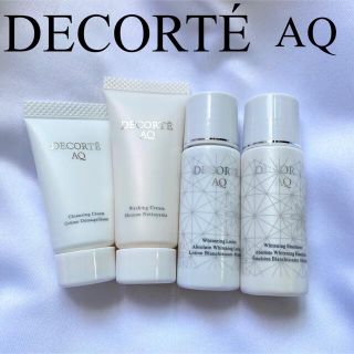 コスメデコルテ(COSME DECORTE)のコスメデコルテ AQ クレンジング　洗顔　ローション　乳液(サンプル/トライアルキット)