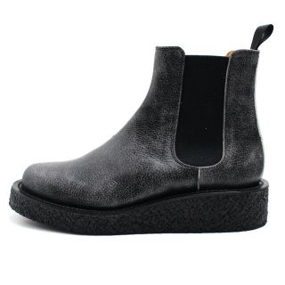 ジエダ(Jieda)のJieDa RUBBER SOLE SIDE GORE BOOTS BLACK(ブーツ)