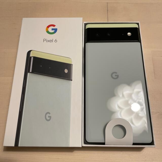 Google Pixel6 128GB SortaSeafoamスマートフォン本体