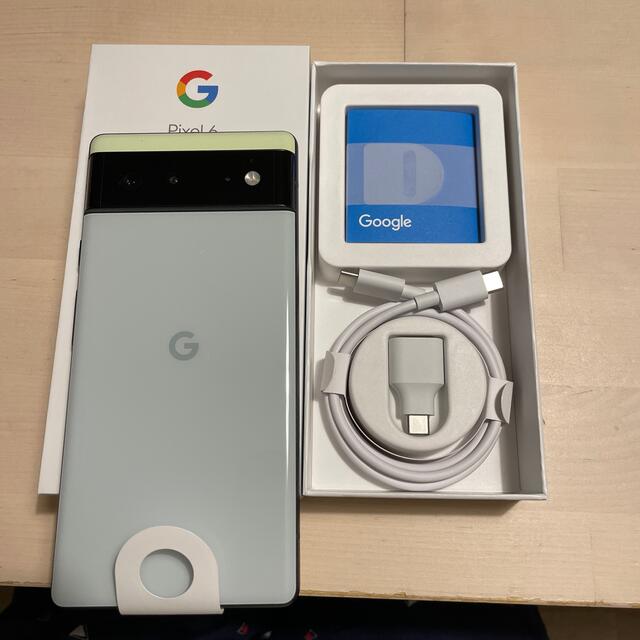 Google Pixel6 128GB SortaSeafoam グリーン