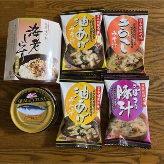 みそ汁　ふりかけ　まぐろフレーク　セット(インスタント食品)