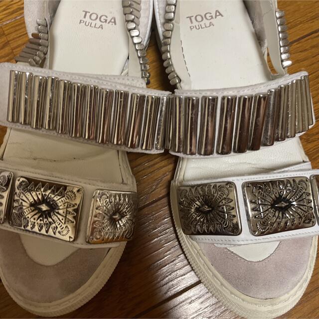 TOGA - 夏セール 最終価格 TOGA PULLA メタルスニーカー サンダル 36の