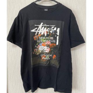 ステューシー(STUSSY)のstussy 花柄 world trip tシャツ(Tシャツ/カットソー(半袖/袖なし))